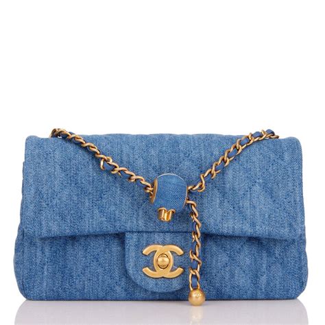 chanel mini rectangle denim|Chanel mini handbags.